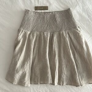 J Crew 100% linen skirt